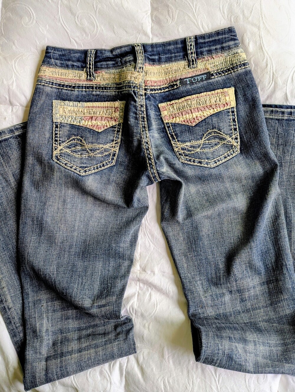 Cowgirl Tuff "Flag Of The Free" Jeans 27x35